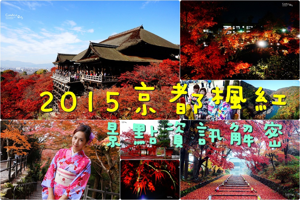 2015京都楓葉自由行 推薦賞楓景點、資訊交通方式全都有! @陳小沁の吃喝玩樂