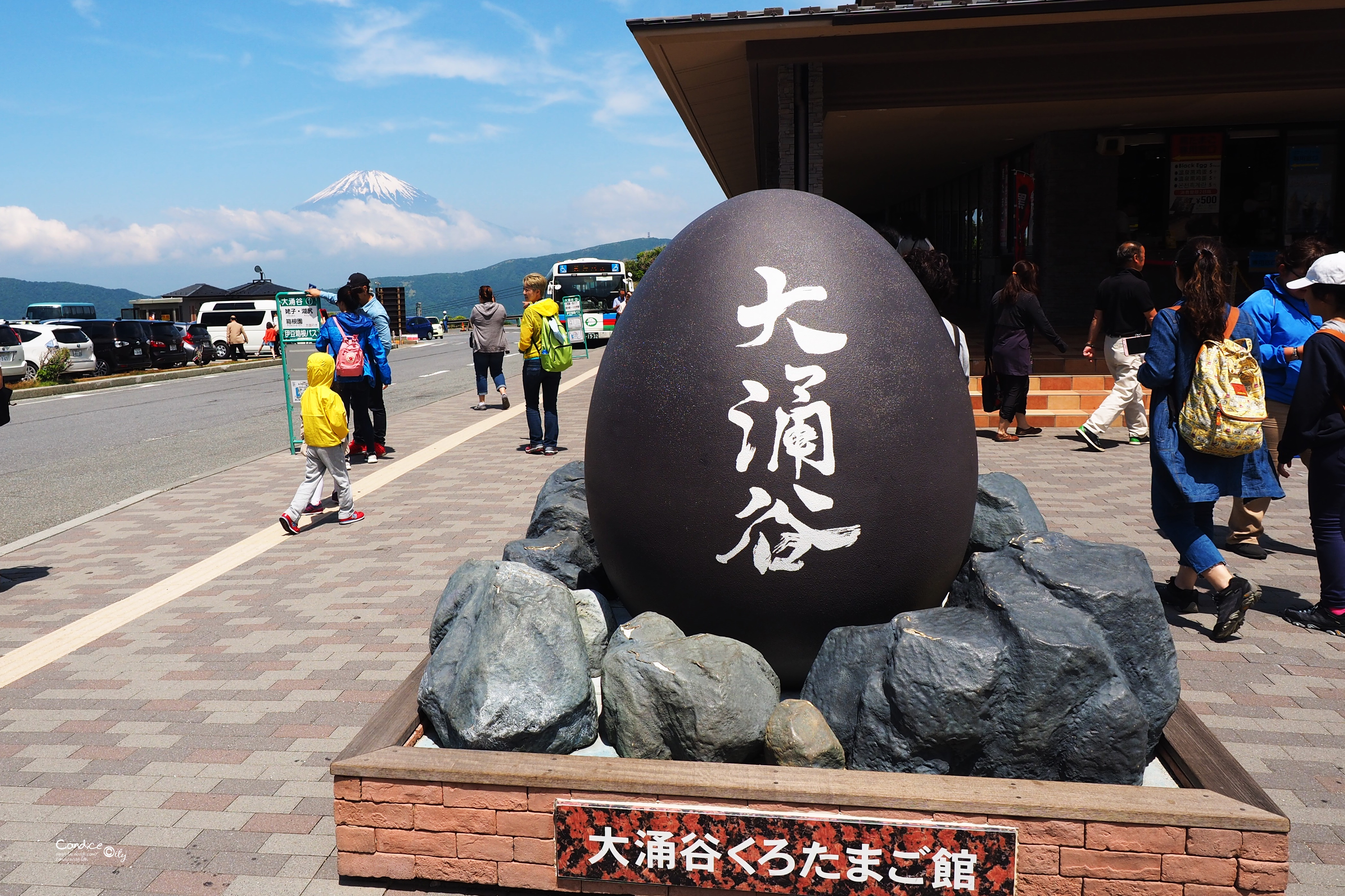 箱根景點 大涌谷 箱根必去景點 富士山超美 陳小沁の吃喝玩樂