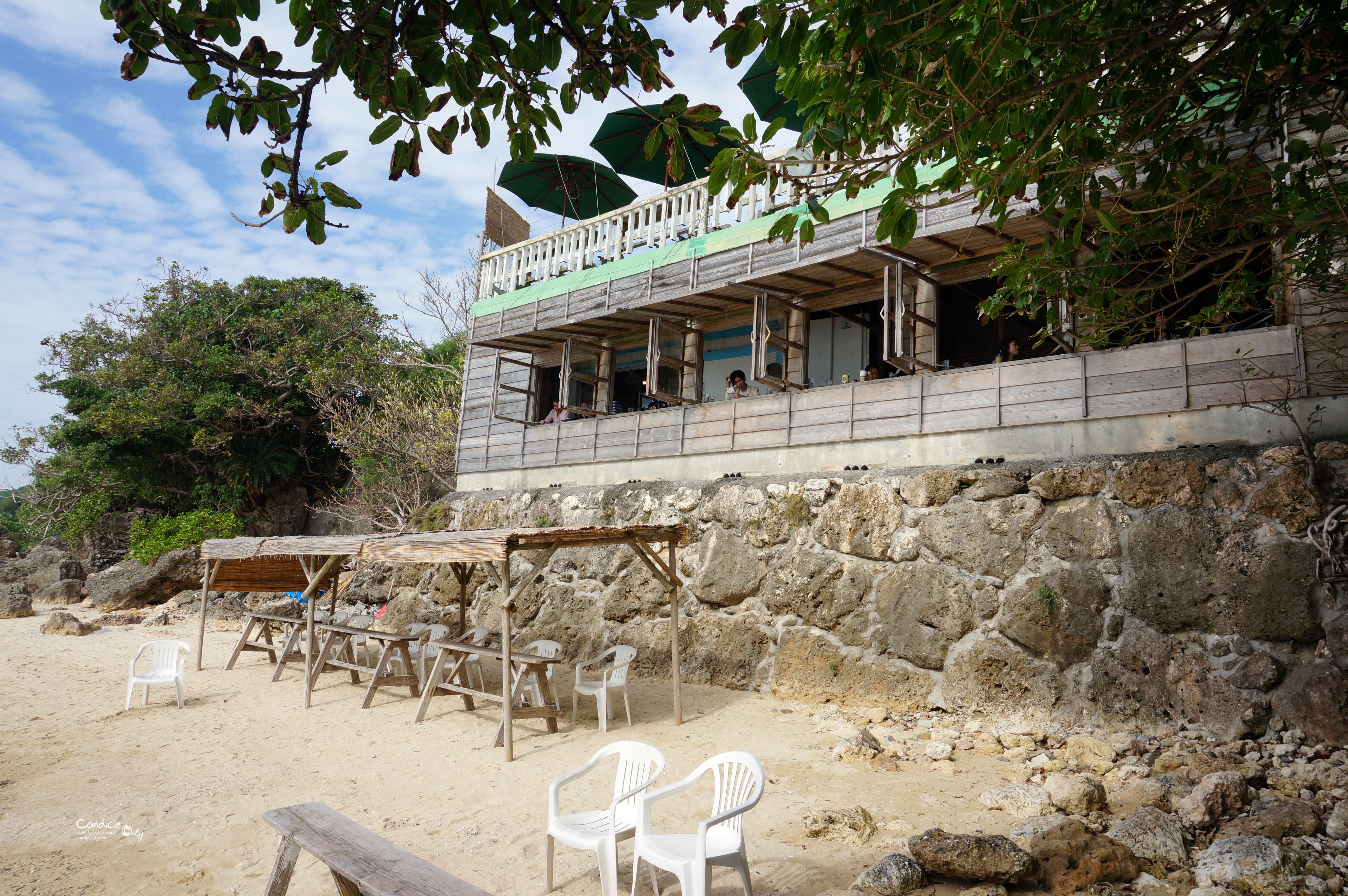 沖繩美食■浜邊の茶屋 海景美不勝收 悠閒必吃下午茶 @陳小沁の吃喝玩樂