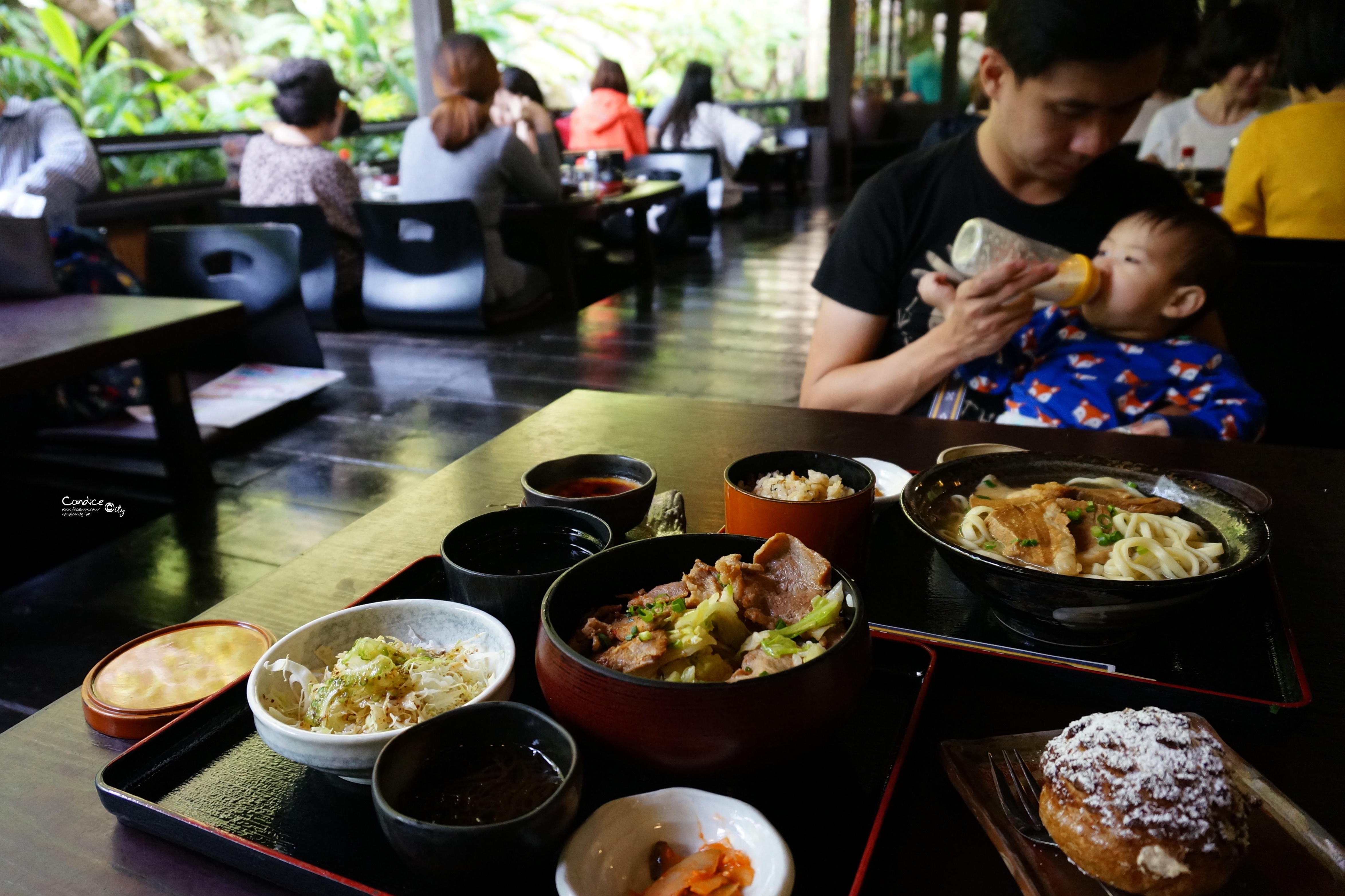 沖繩美食■大家百年古家 在超美山水間吃飯 阿咕豬必吃! @陳小沁の吃喝玩樂
