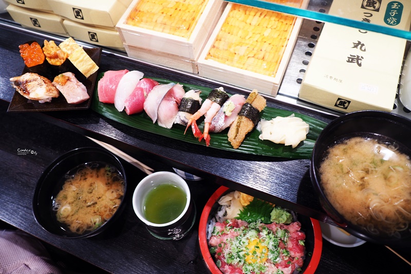 《東京美食》築地市場,市場すし Ichiba Sushi 午餐,握壽司好美味! @陳小沁の吃喝玩樂