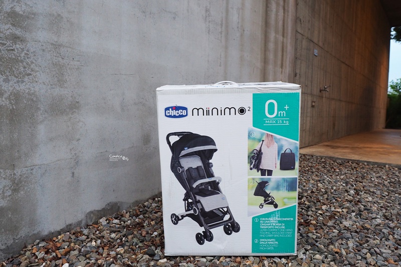 嬰兒車推薦♥chicco Miinimo²輕量摺疊手推車,自由行旅遊必備!可平躺,摺很小可登機!