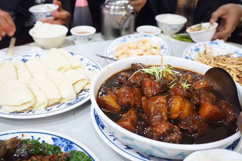 川揚郁坊小館｜令人驚豔的台北厲害東坡肉,樟茶鴨是招牌!菜單需預訂喔(小南門美食)