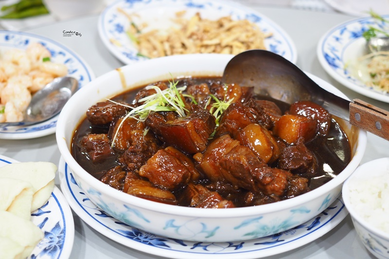川揚郁坊小館｜令人驚豔的台北厲害東坡肉,樟茶鴨是招牌!菜單需預訂喔(小南門美食)