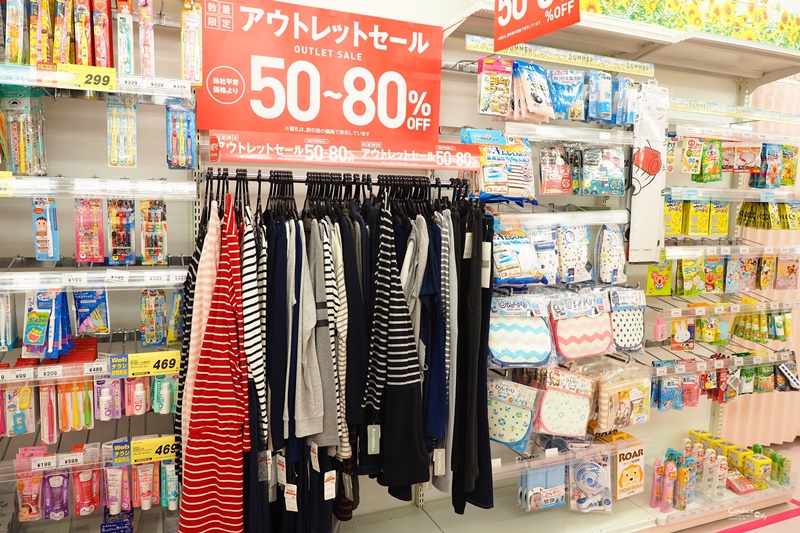 【東京必買】西松屋 DECKS台場店,必逛婦嬰商品小孩衣服超好買!