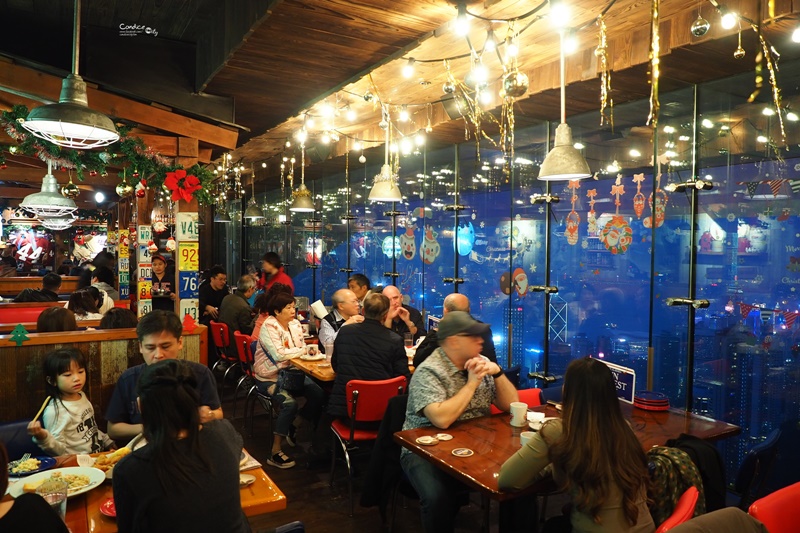 《香港美食》阿甘蝦餐廳,太平山夜景餐廳推薦!山頂美食!