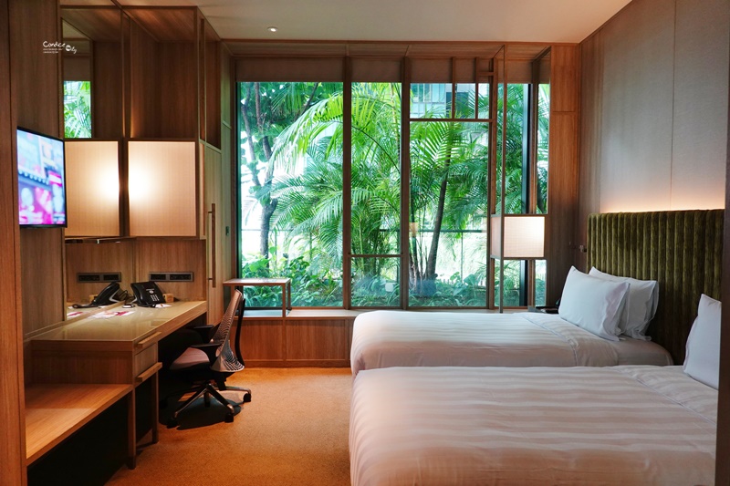新加坡皮克林賓樂雅飯店｜像住在森林中,超好拍網美叢林蘭花房!新加坡無邊際泳池飯店推薦!