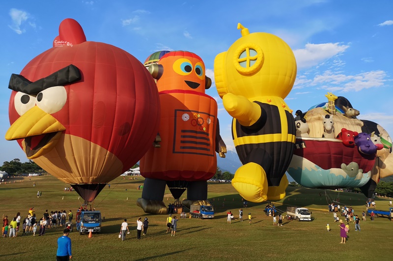 2021台東熱氣球嘉年華,鹿野高台看熱氣球囉!交通住宿光雕全攻略!