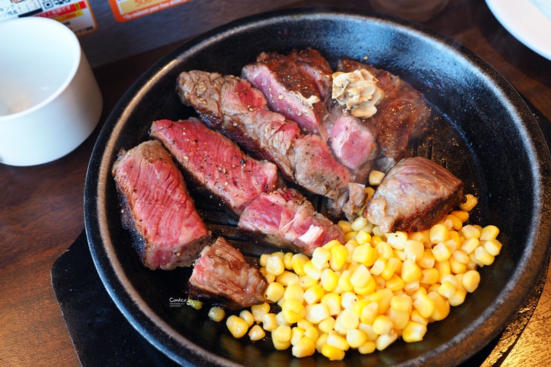 IKINARI steak｜海購城瑪麗諾亞OUTLET美食,超好吃的牛肉漢堡排!