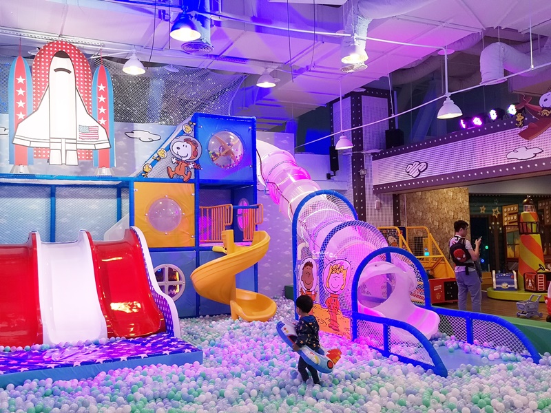 台北親子景點｜SNOOPY PLAY CENTER大直店,超好玩的SNOOPY樂園!適合學齡前小孩!