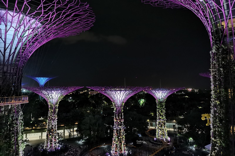 OCBC SKYWAY｜必去超級樹空中走廊,在上面看超級樹燈光秀超漂亮!
