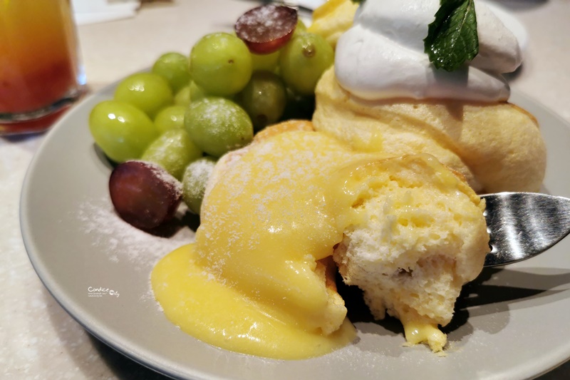 FLIPPER’S奇蹟的舒芙蕾鬆餅｜日本輕盈奶油,檸檬葡萄口味超好吃(誠品南西店)