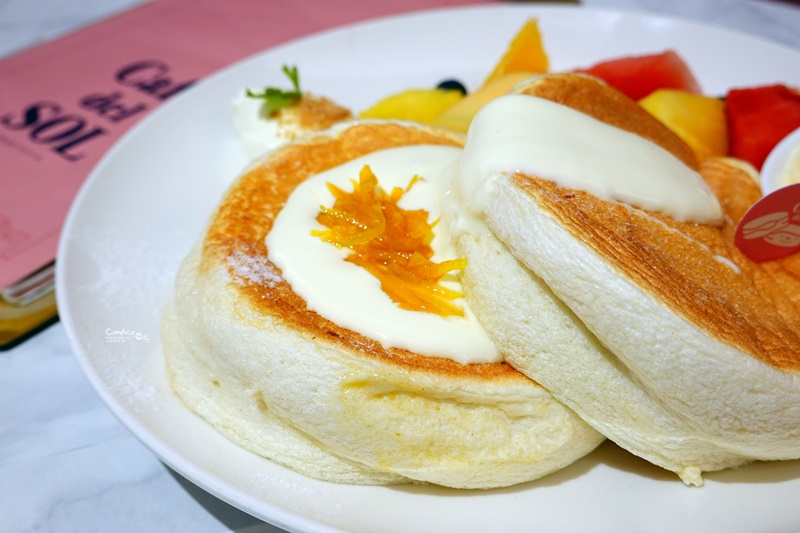 Café del SOL 福岡人氣第一鬆餅｜鬆餅或義大利麵都好吃!台北舒芙蕾鬆餅推薦!