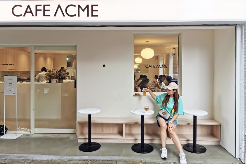ACME CAFE象山｜全白台北網美咖啡廳+1!象山店新開幕!