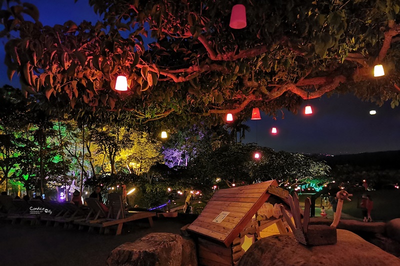 星月天空猴探井景觀餐廳｜最最最喜歡的南投景點!看南投夜景超漂亮!