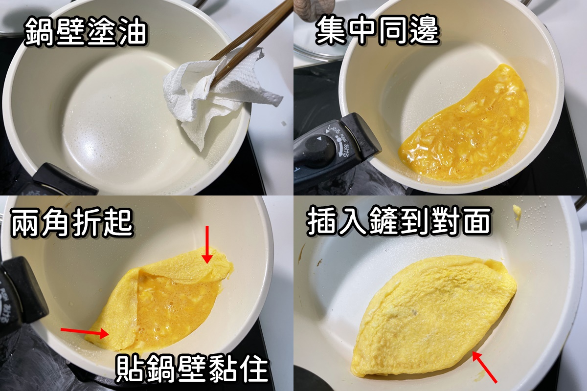 流心蛋包飯食譜｜流心歐姆蛋做法簡單!手殘也能完成的蛋包飯做法!