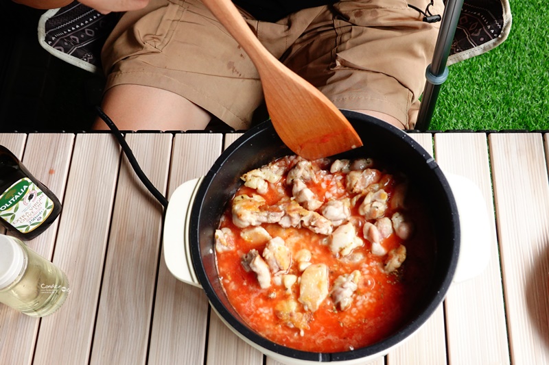 起司番茄雞肉燉飯食譜｜起司料理!真材實料番茄泥,夏日開胃料理!