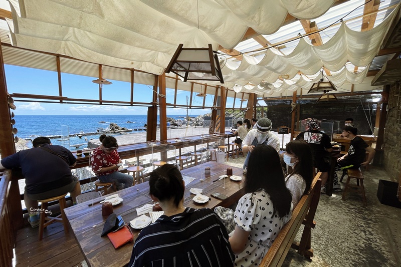 92k週末食堂｜台版沖繩海鮮無敵海景餐廳,IG爆紅網美北海岸咖啡廳!