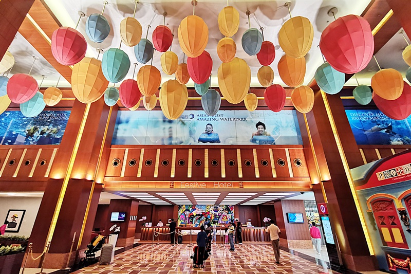 聖淘沙名勝世界-節慶酒店,聖淘沙飯店,近新加坡環球影城,價位便宜設備優交通方便!
