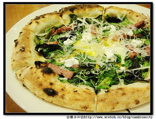 《食記》那不勒斯披薩屋 – 推半熟蛋液的佛羅提那