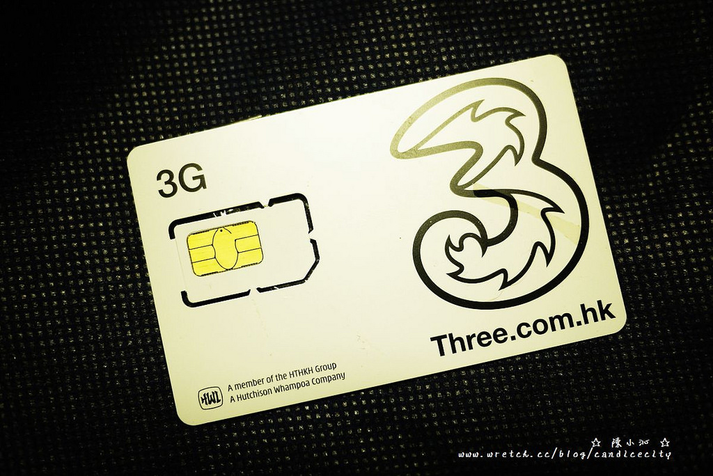 【香港自由行】3 SHOP -3G上網卡，隨時更新FB好重要！大誤XD